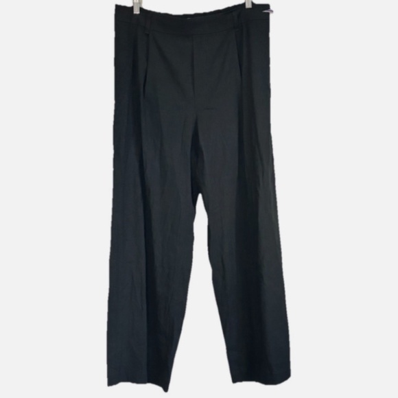 VINCE Woman LINEN Blend Wide Leg Pants Size: XL